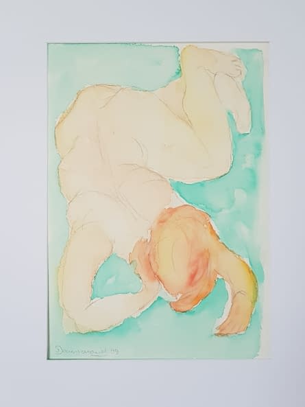 Foto 1 des Kunstwerks "a la plage" von Françoise Jeanrenaud auf art24