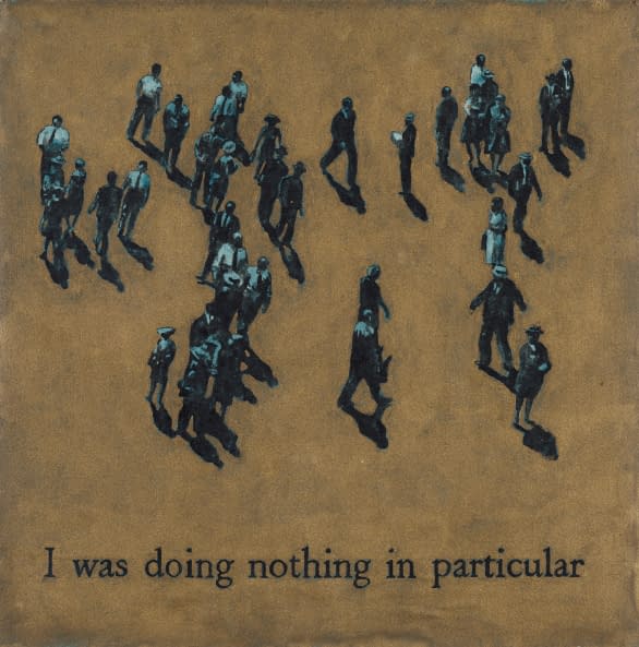Image 1 of the artwork "I was doing nothing in particular" by Urs Peter Stooss on art24