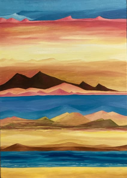 Image 1 of the artwork "Landschaft in Landschaft 3" by Regula Nef on art24