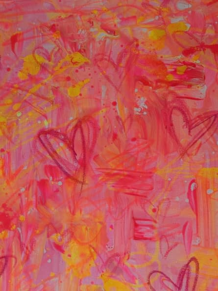 Photo 1 de l'œuvre "Herzensenergie" par Julia Dorofeeva sur art24