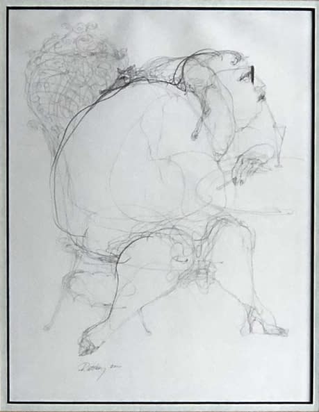 Image 1 of the artwork "Presszóban/ Im Kaffeehaus" by Ruttkay Sándor on art24