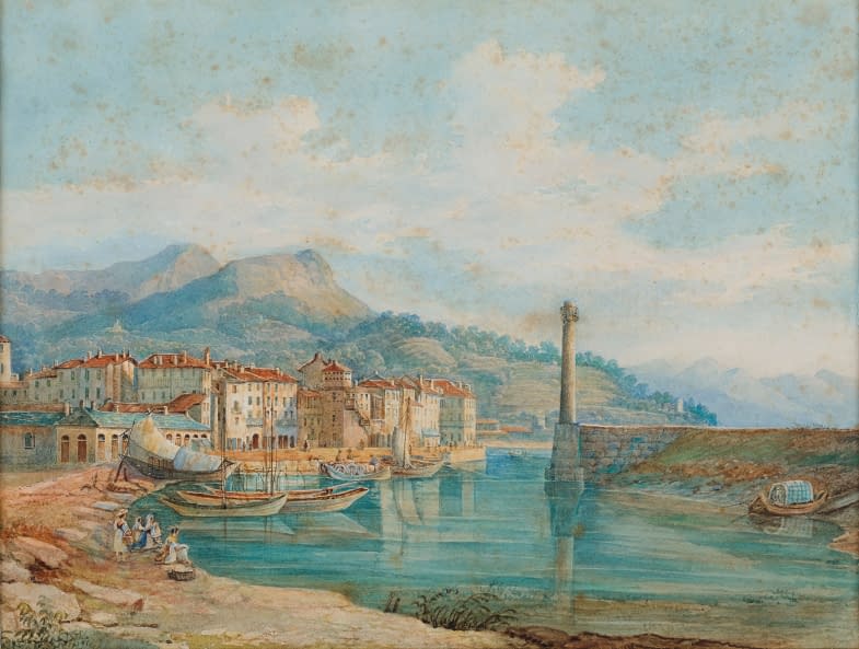 Image 1 of the artwork "Lago Maggiore" by Jacqus-Henri Juillerat on art24