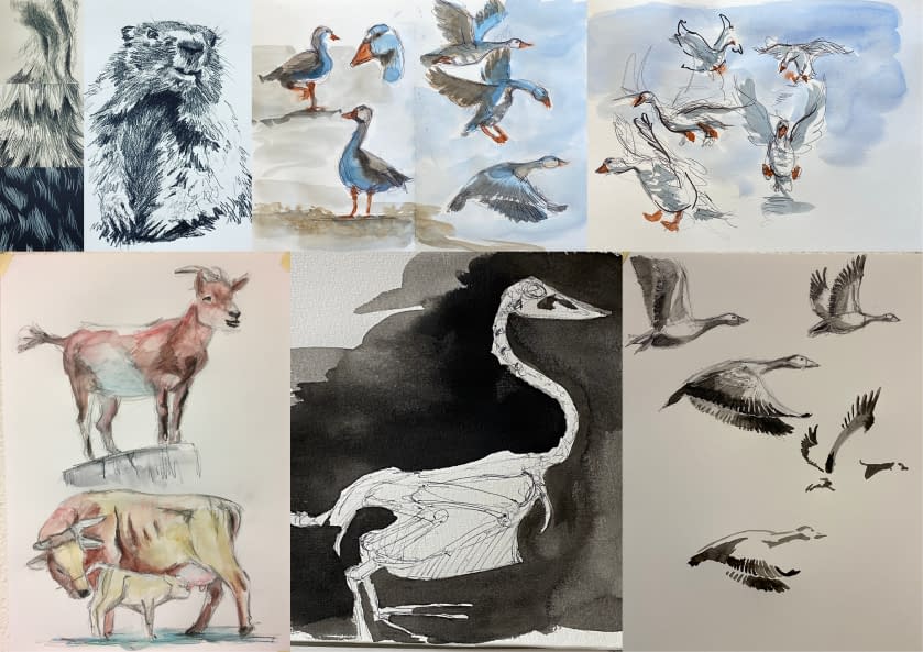Image 1 of the artwork "Tierisches" by Thomas van der Heide on art24