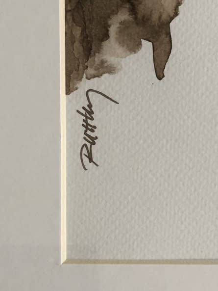 Image 1 of the artwork "Vörös hajú nő I./ Die Rothaarige I." by Ruttkay Sándor on art24