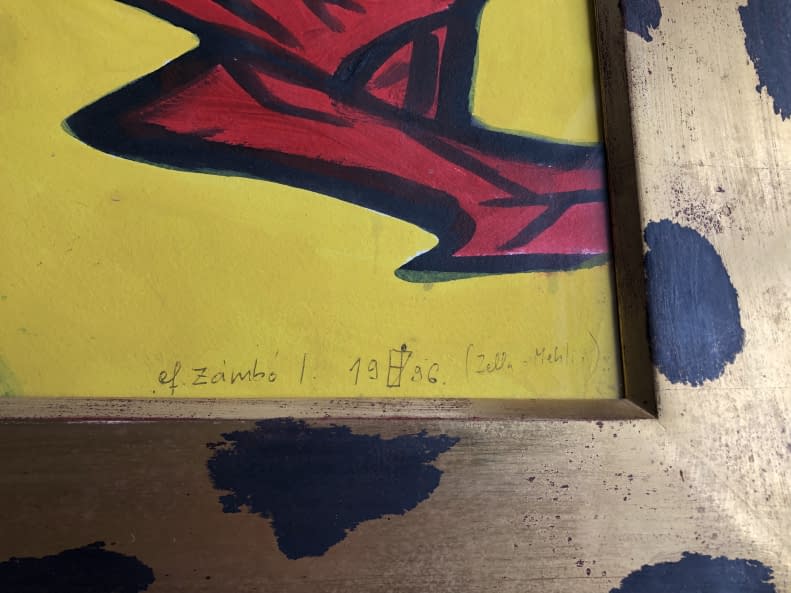 Image 1 of the artwork "Verliebtes Schwein/ Szerelmes Disznó (Zella- Mehlis)" by István efZámbó on art24