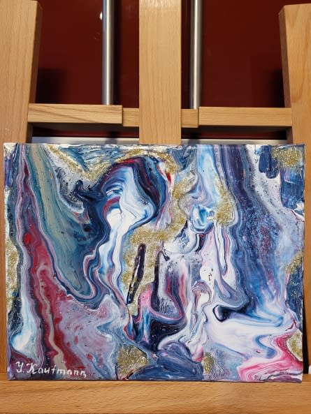 Photo 1 de l'œuvre "Abstract 30 x 24 cm" par art-yk sur art24