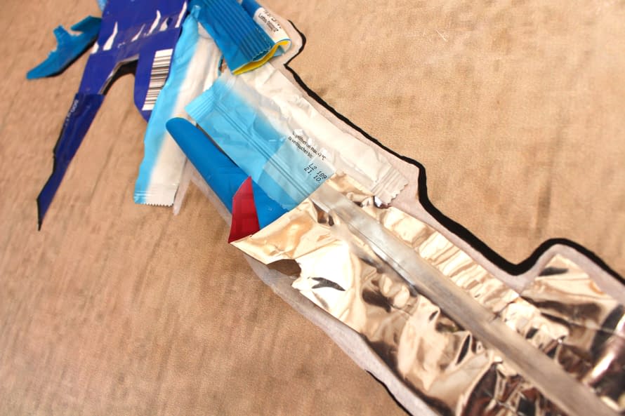 Image 1 of the artwork "Spektrum (Blickgewitter) (2022)" by Verena Kandler on art24