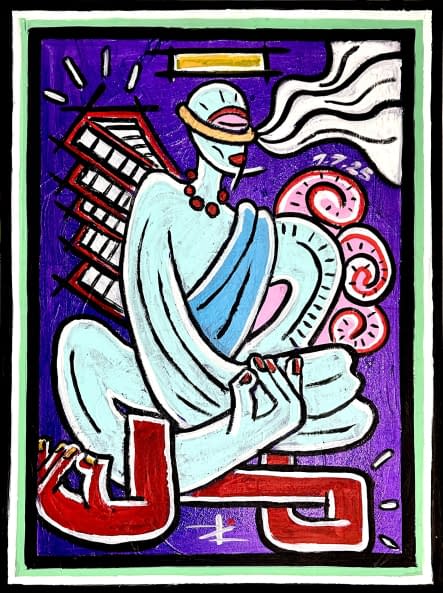 Image 1 of the artwork ""STRADA SPIRITO" NR.101" by CAN OZAN CAGLI on art24