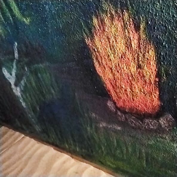 Foto 1 des Kunstwerks "Feuer+Flamme" von Cierart auf art24