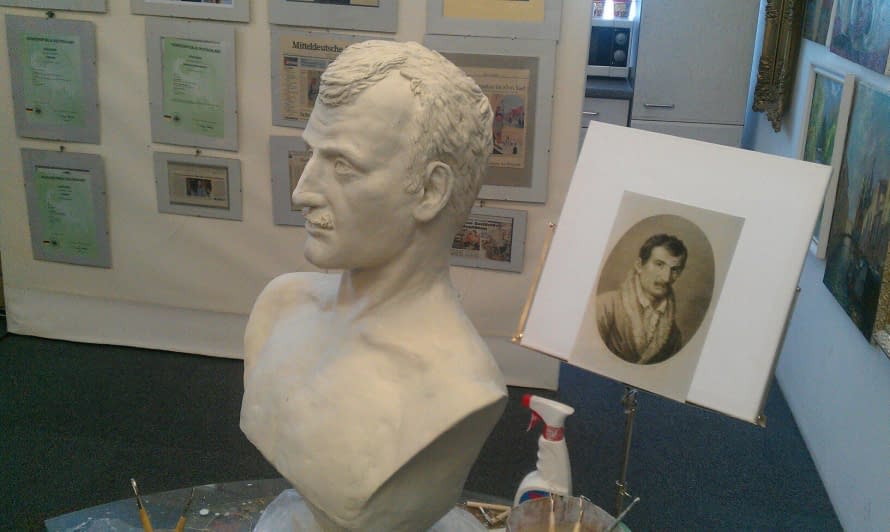 Image 1 of the artwork "Johann Gottfried Seume" by Eduard Panosian Elia on art24