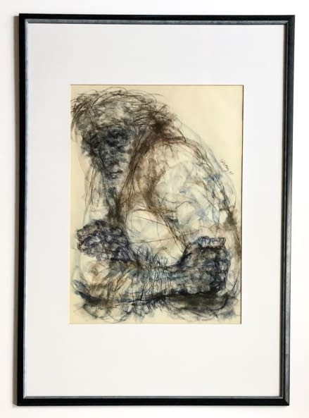 Image 1 of the artwork "Lecsúszott/Heruntergerutscht" by Ruttkay Sándor on art24