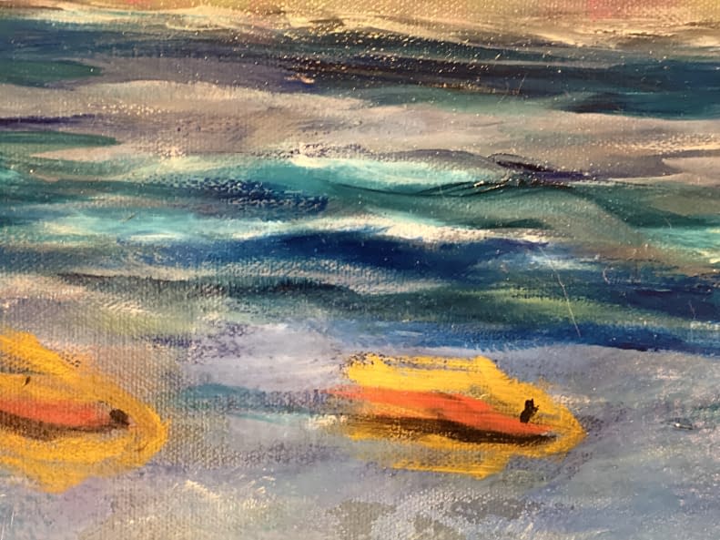 Foto 1 des Kunstwerks "Indische Ozean" von Doks auf art24