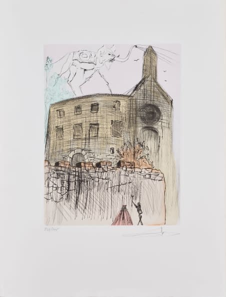 Image 1 of the artwork "Le Chateau de Gala" by Salvador Dalí on art24