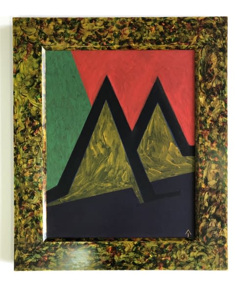 Image 1 of the artwork "Angyal Ikon/Engel Ikone" by János Aknay on art24