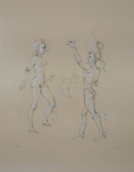 Image 1 of the artwork "Fünf Frauen (les fruits de la passion) 186/250" by Leonor Fini on art24