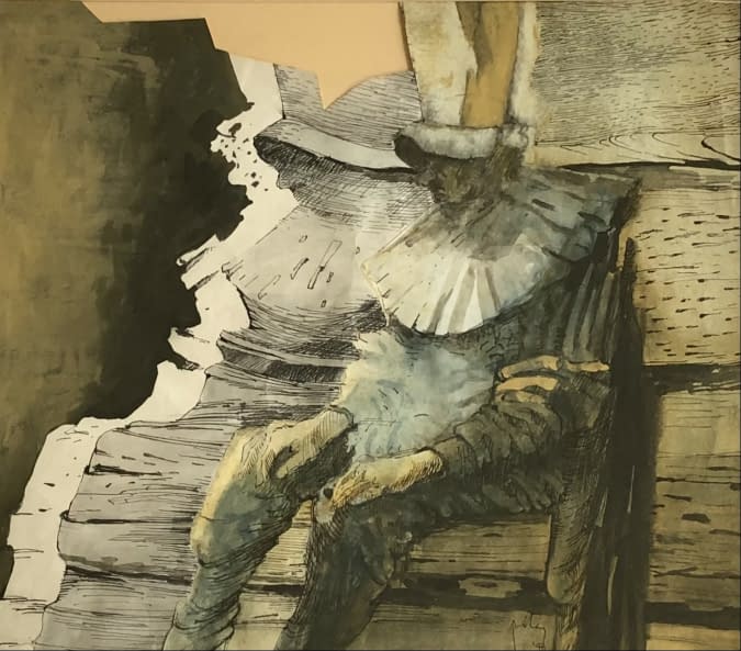 Image 1 of the artwork "Vándor/Wanderer" by Farkas Tankó on art24