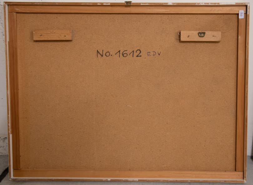 Foto 1 des Kunstwerks "Komposition auf Tapete" von Ettore Della Savina auf art24