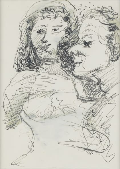 Foto 1 des Kunstwerks "Das Paar" von Cuno Amiet auf art24