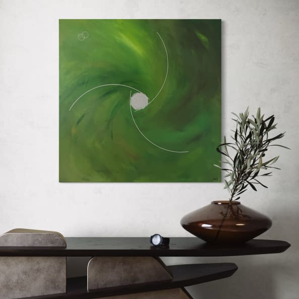 Image 1 of the artwork "Element Erde" by Manuela Schweizer on art24