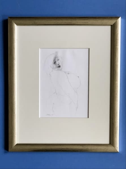 Image 1 of the artwork "Akt Rajz/ Akt-Zeichnung" by Ruttkay Sándor on art24