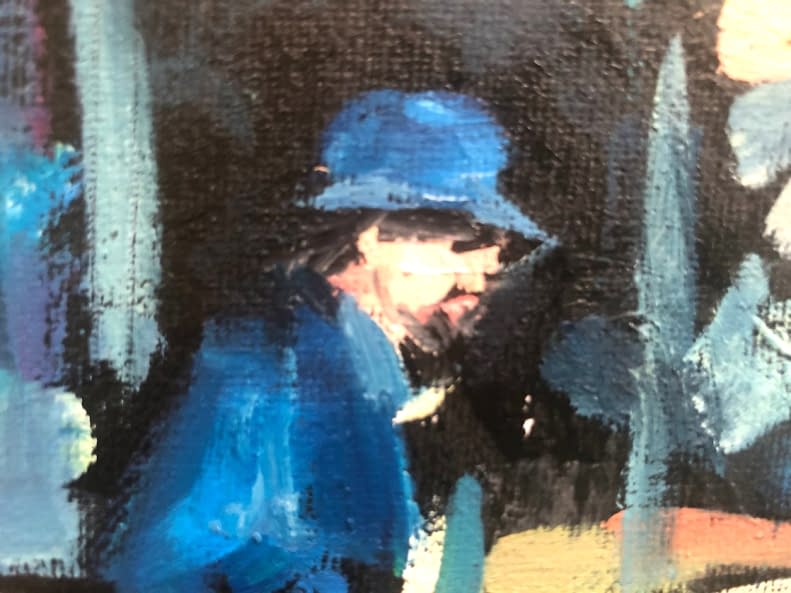 Foto 1 des Kunstwerks "Mann am Zebrastreifen" von Gallery Chen auf art24