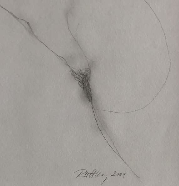 Image 1 of the artwork "Akt rajz VIII./ Akt Zeichnung VIII." by Ruttkay Sándor on art24