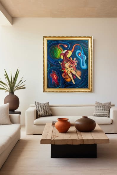 Foto 1 des Kunstwerks "Gewalt im Weltall" von Giorgio Asturio auf art24