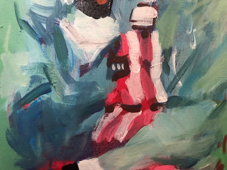 Foto 1 des Kunstwerks "Rote und weiße Streifen Golf Wang" von Gallery Chen auf art24