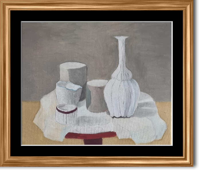 Image 1 of the artwork "Nature morte au verre cassé" by Gianfranco on art24