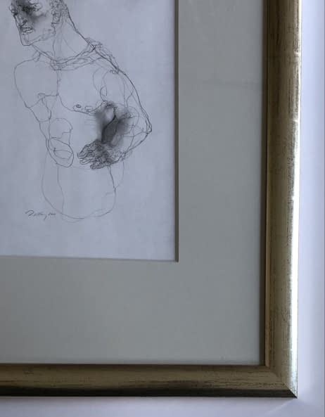 Image 1 of the artwork "Akt rajz XI./ Akt Zeichnung XI." by Ruttkay Sándor on art24
