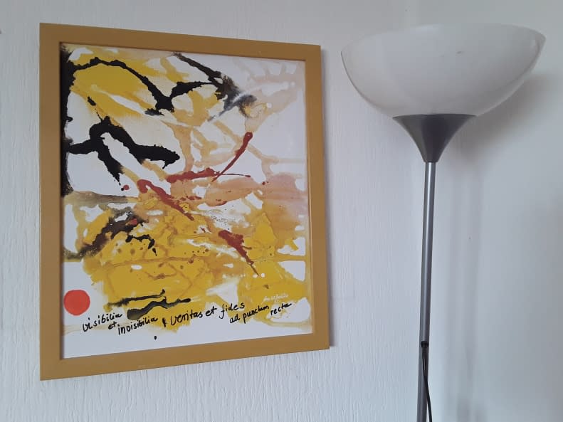 Foto 1 des Kunstwerks "Ad punctum recta" von Sven W. Dahlke auf art24
