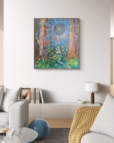Image 1 of the artwork ""Zwei Schmetterlinge"" by Katarzyna Knap KNAP_ART on art24