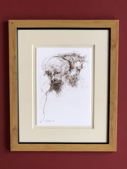 Image 1 of the artwork "Rajz/Zeichnung" by Ruttkay Sándor on art24