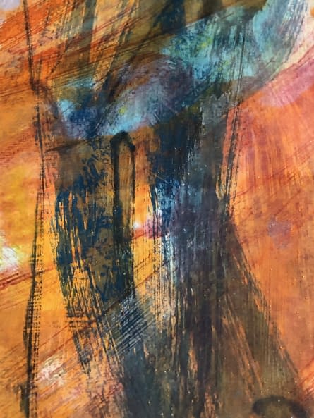 Image 1 of the artwork "Kék Angyal/Blauer Engel" by Éva Skoda on art24