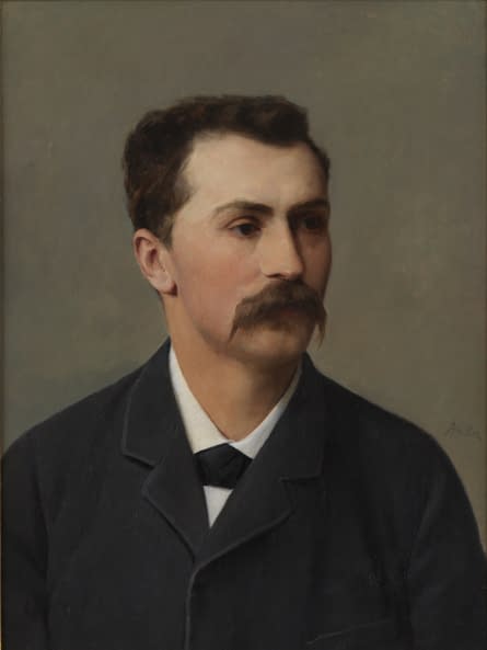 Image 1 of the artwork "Doppelporträt Zimmermann-Schönauer" by Albert Samuel Anker on art24