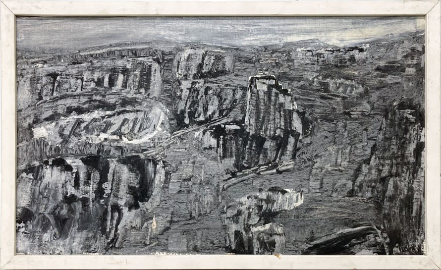 Image 1 of the artwork "Landschaftsstudie" by Max Mahu on art24