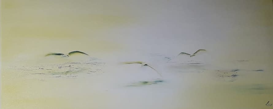 Foto 1 des Kunstwerks "Möwen" von Esther Lüscher auf art24