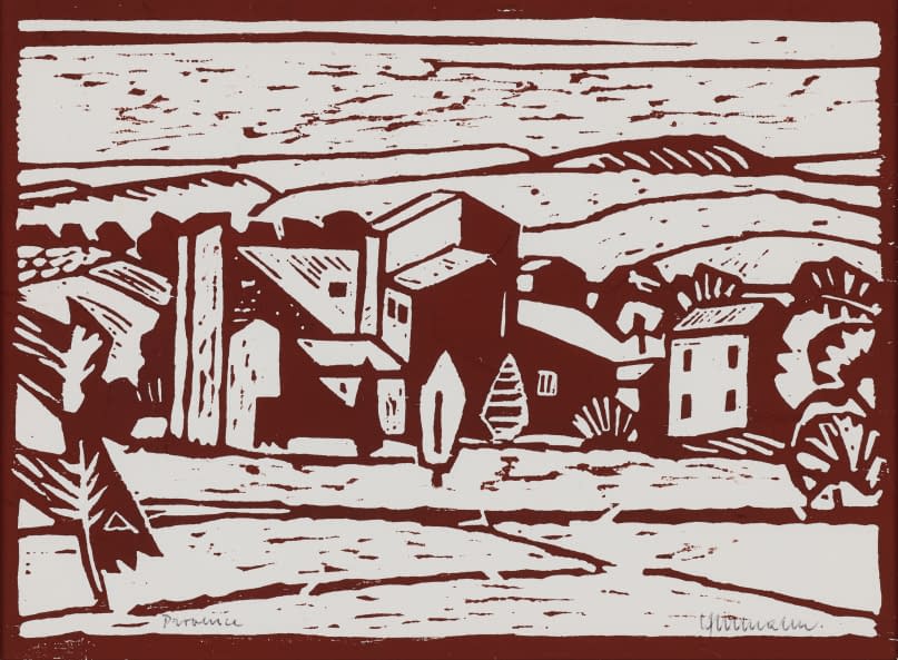 Image 1 of the artwork "Dorf in der Provence" by Arnold Ammann on art24
