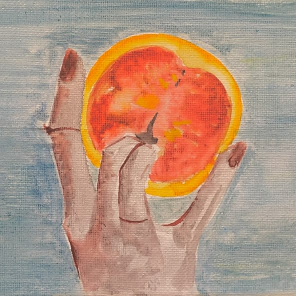 Foto 1 des Kunstwerks "l’orange" von Leah Sophie auf art24