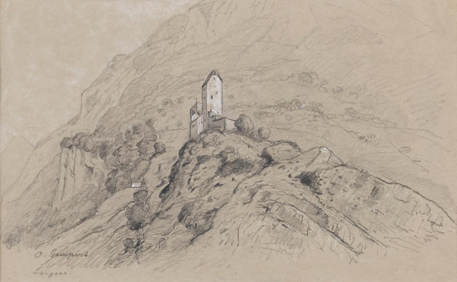 Image 1 of the artwork "Sargans" by Otto Gampert on art24