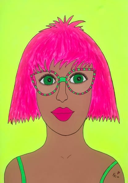 Foto 1 des Kunstwerks "Pippi" von Karin Koppenhagen auf art24