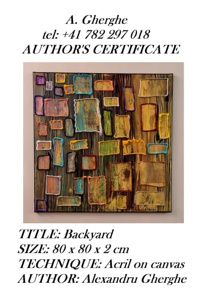 Foto 1 des Kunstwerks "Backyard" von A.Gherghe auf art24