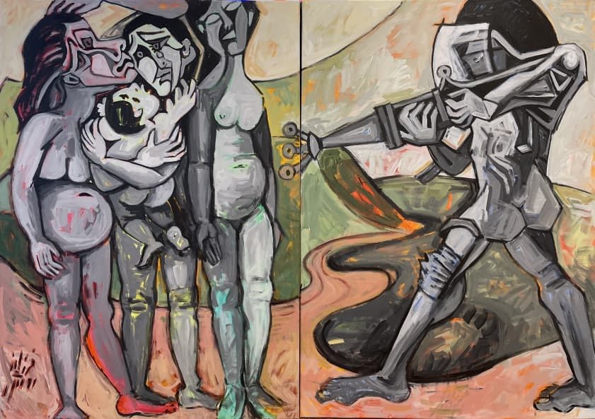 Foto 1 des Kunstwerks "Ohne Titel" von Ravesh auf art24