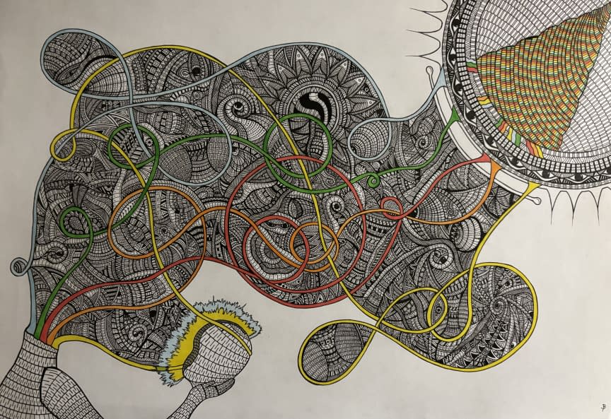 Foto 1 des Kunstwerks "Meeting an Angel" von Couch Cube auf art24