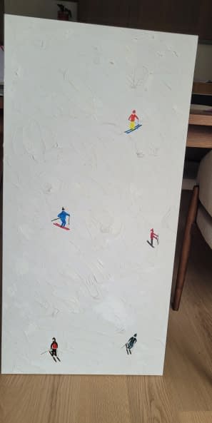 Foto 1 des Kunstwerks "Skiing in Austria" von Ani Petrosyan auf art24