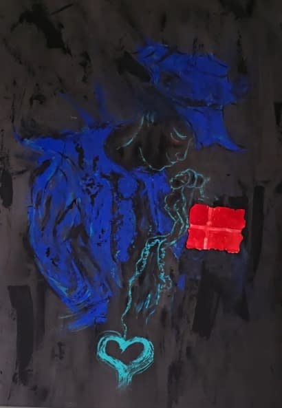 Foto 1 des Kunstwerks "Den lille Havfrue" von Jacqueline Berg auf art24