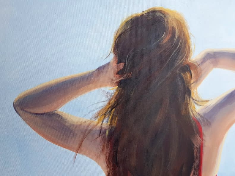 Foto 1 des Kunstwerks "Lady in Red" von Daria Startseva auf art24