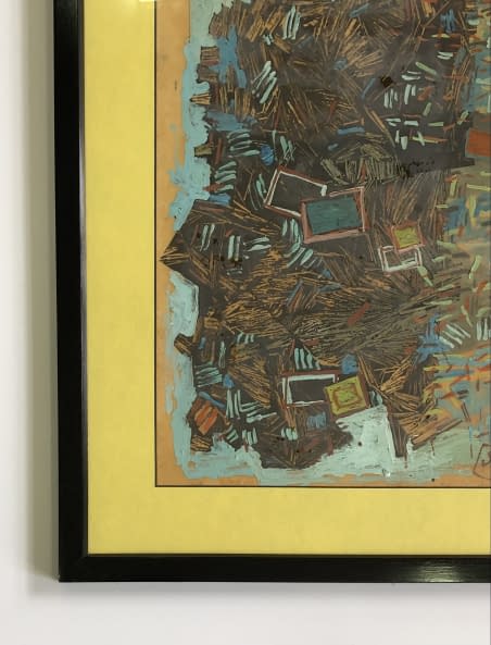Image 1 of the artwork "Kép-terv a szigetről / Bild-Plan über die Insel" by György Somogyi on art24