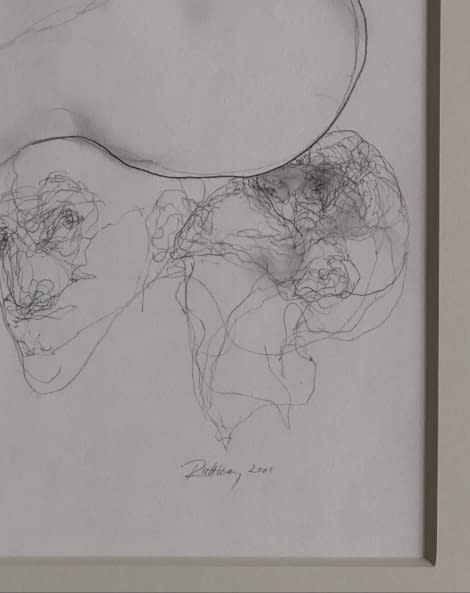 Image 1 of the artwork "Akt Rajz/ Akt-Zeichnung" by Ruttkay Sándor on art24