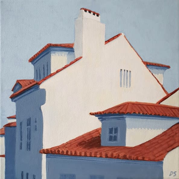 Foto 1 des Kunstwerks "Red Rooftops of Lissabon" von Daria Startseva auf art24